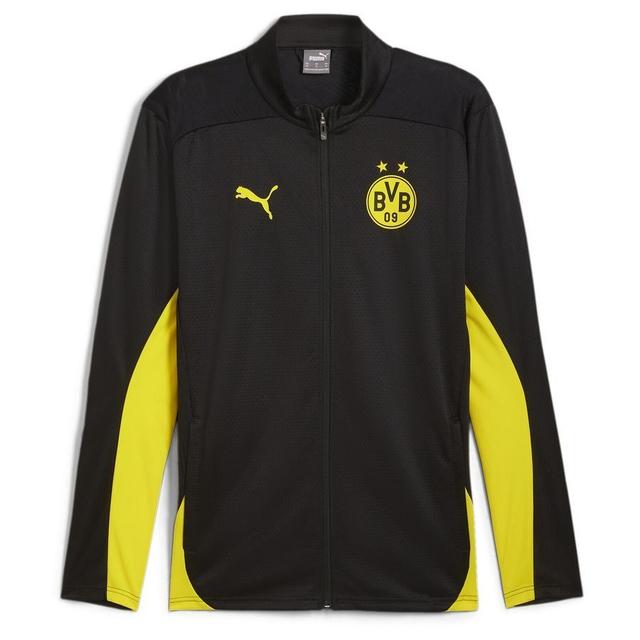 Dortmund Training Jacket - PUMA Black/faster Yellow, size Large on Productcaster.