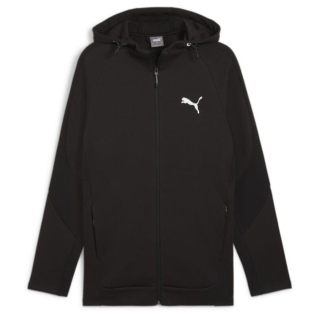 Evostripe Full-zip Hoodie Dk PUMA Black, pointure ['Large'] on Productcaster.