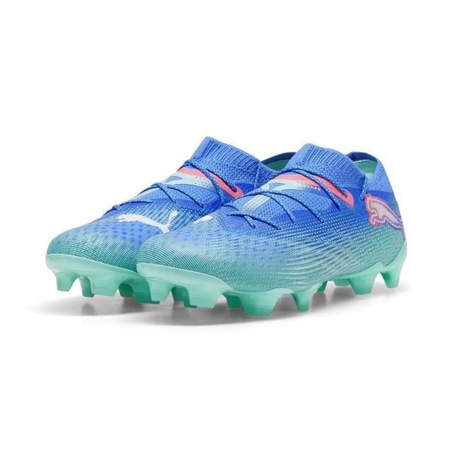 PUMA Future 7 Ultimate Low FG/AG Formula - Blå/Hvid/Turkis - Græs (FG)', 'Kunstgræs (AG), størrelse 40 on Productcaster.