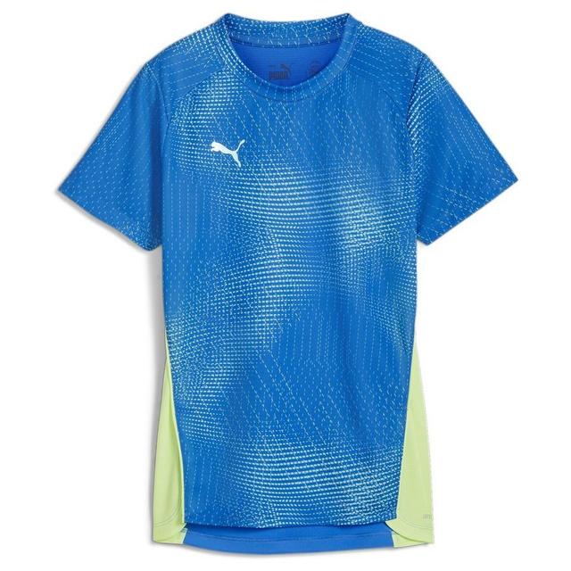 PUMA Training T-shirt Individualblaze - Bluemazing/fizzy Apple Women, size X-Small on Productcaster.