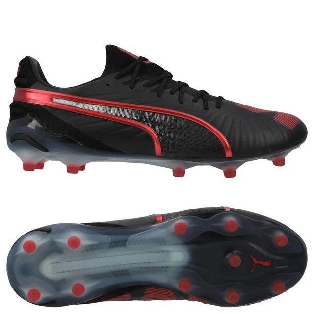 PUMA King Ultimate Fg/ag - PUMA Black/rosso Corsa Limited Edition, size 42½ on Productcaster.