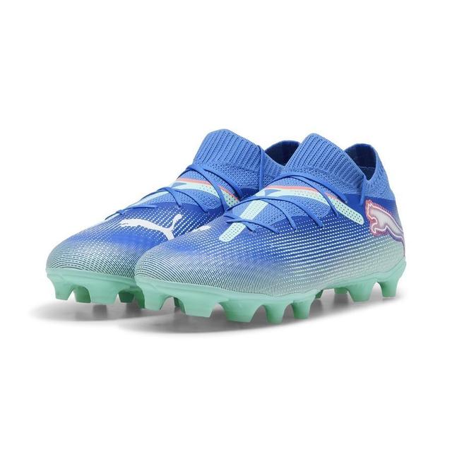 PUMA Future 7 Pro FG/AG Formula - Bluemazing/Weiß/Electric Peppermint, Größe 41 on Productcaster.