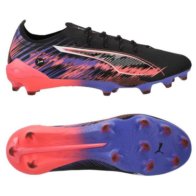 PUMA Ultra 5 Ultimate Fg Formula 1 - PUMA Black/PUMA White/sunset Glow/dark Amethyst Limited Edition - Grass (Fg), size 40½ on Productcaster.