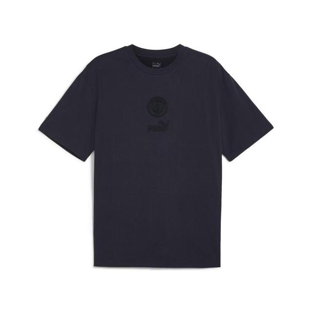 Manchester City T-shirt Ftblmonochrome - New Navy - PUMA, size X-Large on Productcaster.