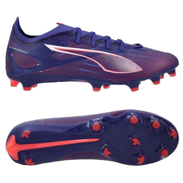 PUMA Ultra 5 Match Fg/ag Formula - Lapis Lazuli/PUMA White/sunset Glow, size 40½ on Productcaster.