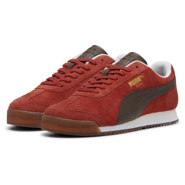 Roma Suede Mars Red-espresso Brown-gum - PUMA, maat 44 on Productcaster.