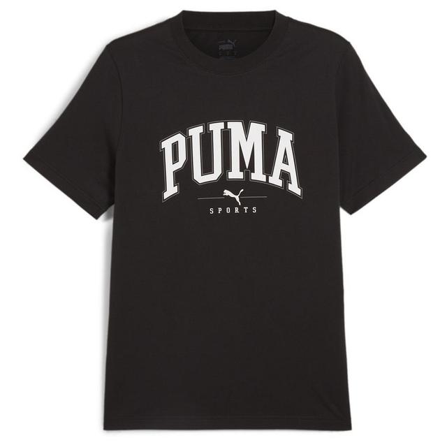 PUMA Squad Big Graphic Tee PUMA Black, størrelse Large on Productcaster.