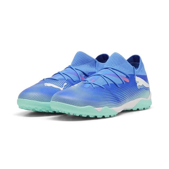 PUMA Future 7 Match Tt Formula - Bluemazing/PUMA White/electric Peppermint - Turf (Tf), size 45 on Productcaster.