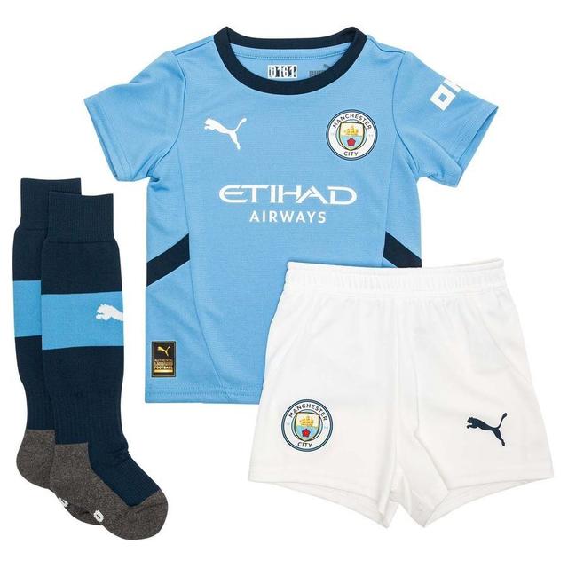 Manchester City Home Shirt 2024/25 Mini-kit Kids - PUMA, size 110 cm on Productcaster.