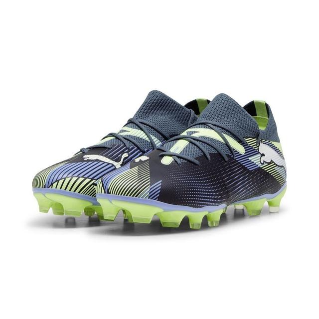 PUMA Future 7 Match Fg/ag Lights Out - Gray Skies/PUMA White/fizzy Apple Women, size 40½ on Productcaster.