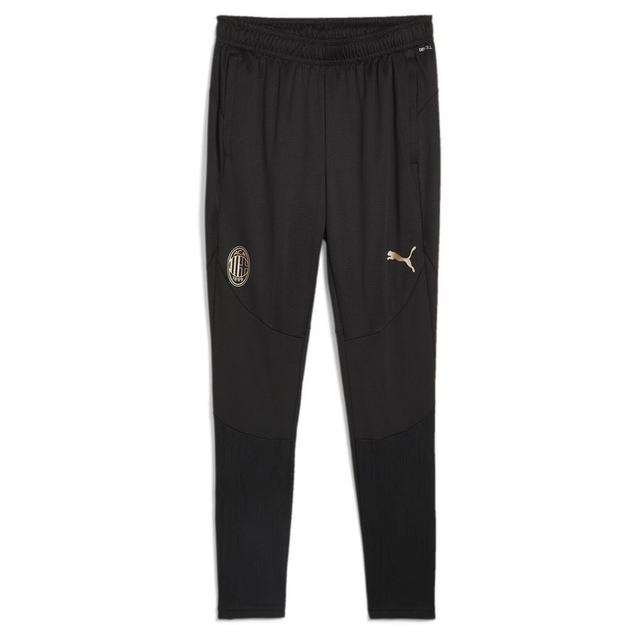 Milan Training Trousers - PUMA Black/for All Time Red, size Large on Productcaster.