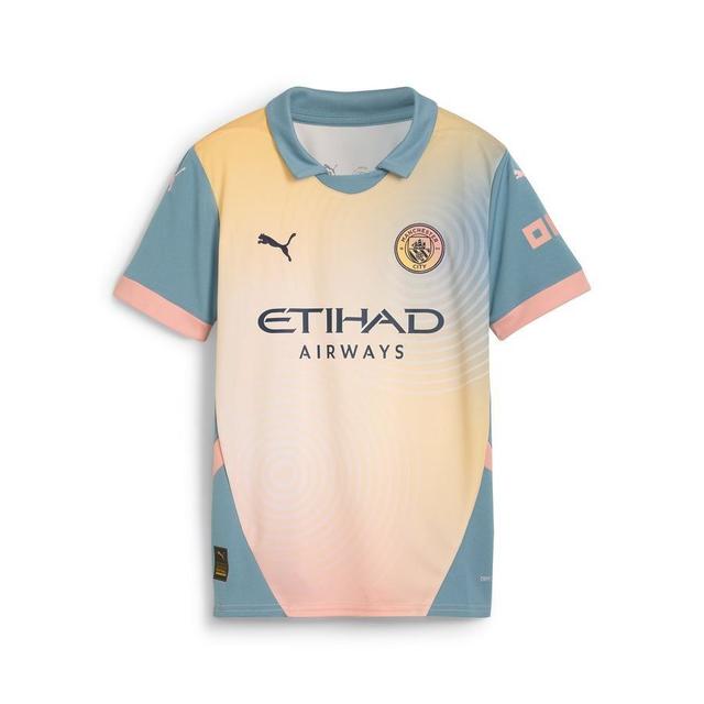 Manchester City Fourth Shirt 2024/25 Kids - PUMA, size L/164 cm on Productcaster.