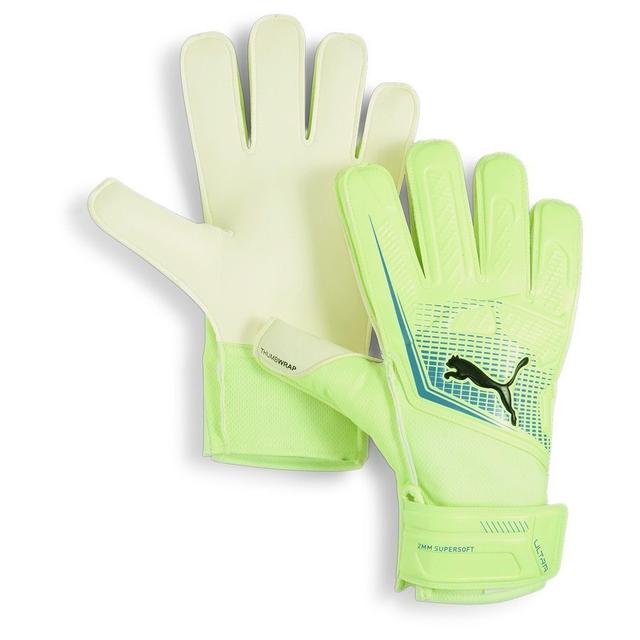 PUMA Goalkeeper Gloves Ultra Play Rc Lights Out - Fizzy Apple/bluemazing, size 5 on Productcaster.