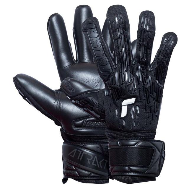 Reusch Goalkeeper Gloves Attrakt Freegel Infinity - Black, size 9½ on Productcaster.