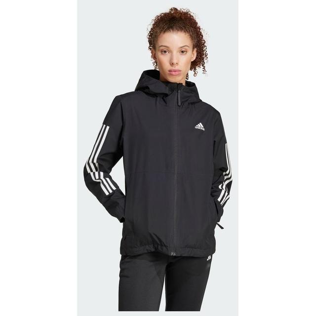 adidas Essentials 3-stripes Rain.Rdy Jackets, storlek XX-Small on Productcaster.