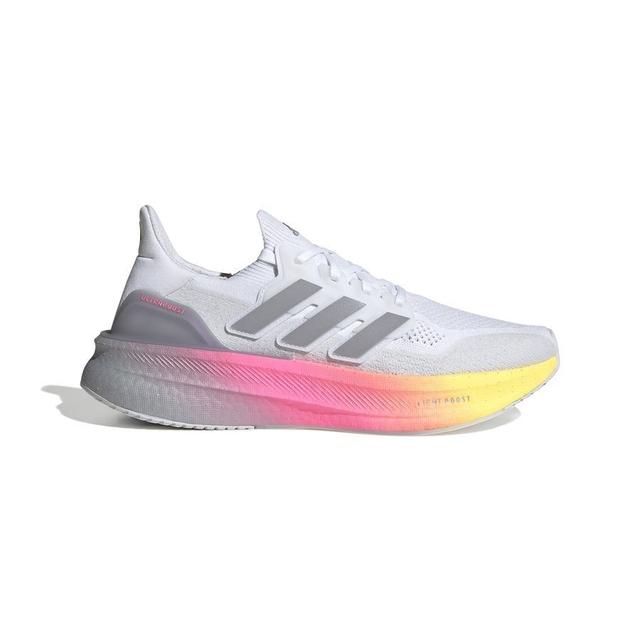 adidas Chaussures De Running Ultra Boost 5 - Blanc/gris/lucid Pink, pointure 43⅓ on Productcaster.