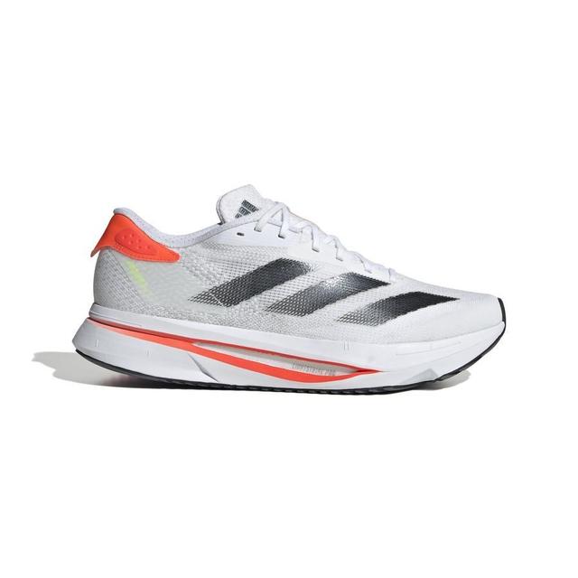 adidas Chaussures De Running Adizero Sl2 - Blanc/noir/orange, pointure 44 on Productcaster.