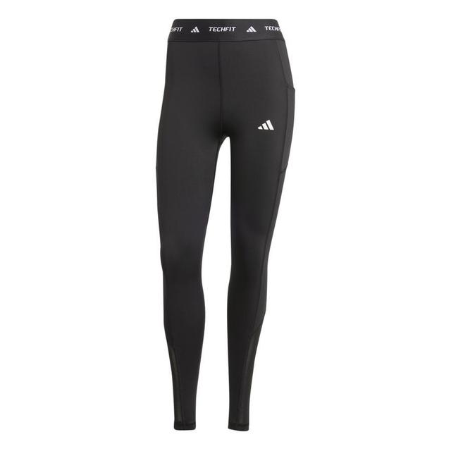 adidas Tights Techfit Stash Pocket - Black Women, size Medium on Productcaster.