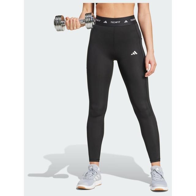 adidas Techfit Stash Pocket Full-length Legging, maat ['Large'] on Productcaster.