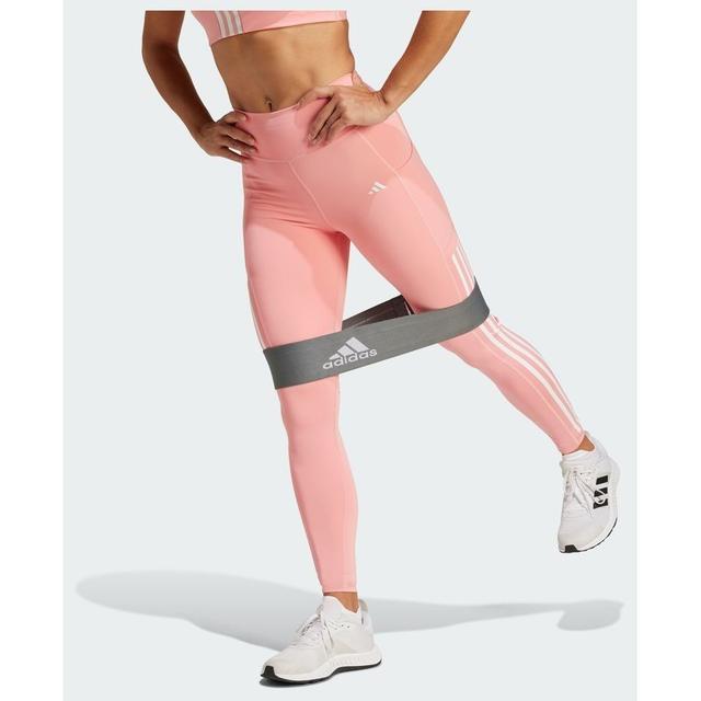 adidas Optime 3-stripes Lange Legging, maat X-Large on Productcaster.