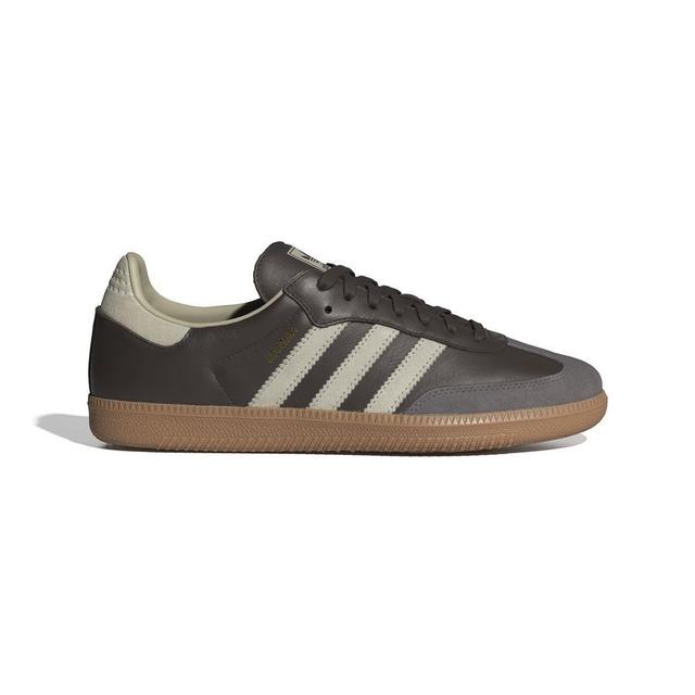 adidas Originals Samba Og - Brown/putty Grey/gold Metallic - Indoor (Ic), size 43⅓ on Productcaster.