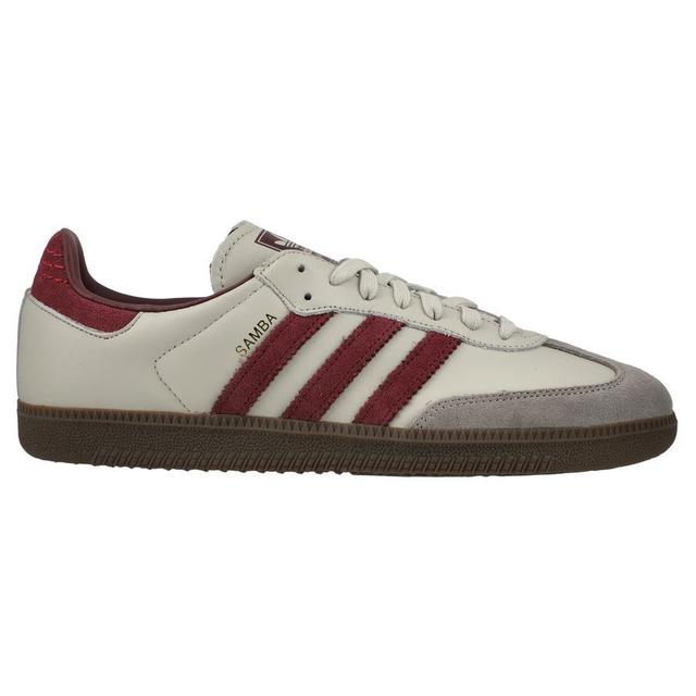 adidas Originals Samba Og - Putty Grey/maroon/gold Metallic, size 36⅔ on Productcaster.