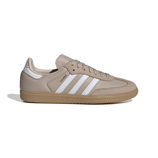 adidas Originals Samba Og - Taupe Haze/footwear White/gold Metallic Women - Indoor (Ic), size 36⅔ on Productcaster.