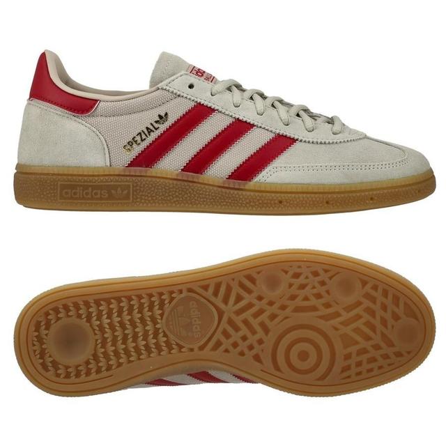 adidas Originals Spezial In - Putty Grey/victory Red - Indoor (Ic), size 44⅔ on Productcaster.