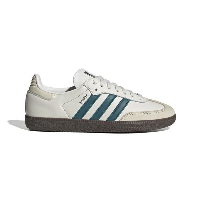 adidas Originals Samba OG - Hvid/Grøn/Hvid Kvinde - Indendørs (IC), størrelse 39⅓ on Productcaster.