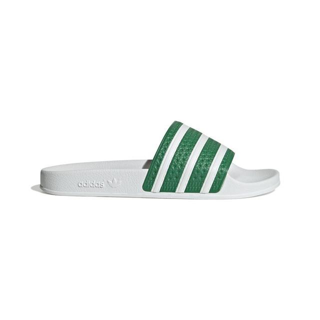 adidas Originals Slide Adilette - Footwear White/core Green, size ['37 on Productcaster.