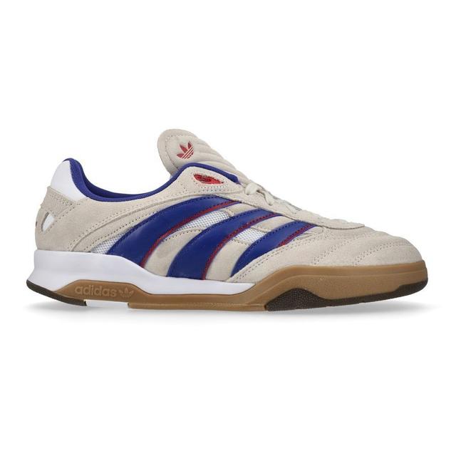 adidas Originals Predator Mundial In - Aluminum/active Blue/gum Light Brown, size 43⅓ on Productcaster.