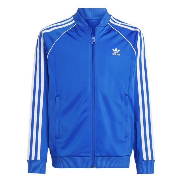 adidas Originals Track Top Adicolor Sst - Royal Blue/white Kids, size 128 cm on Productcaster.