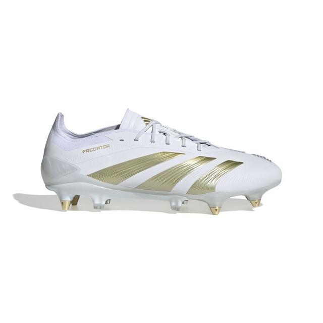 adidas Predator Elite Sg Day Spark - Footwear White/gold Metallic/footwear White - Soft Ground (Sg), size 42⅔ on Productcaster.