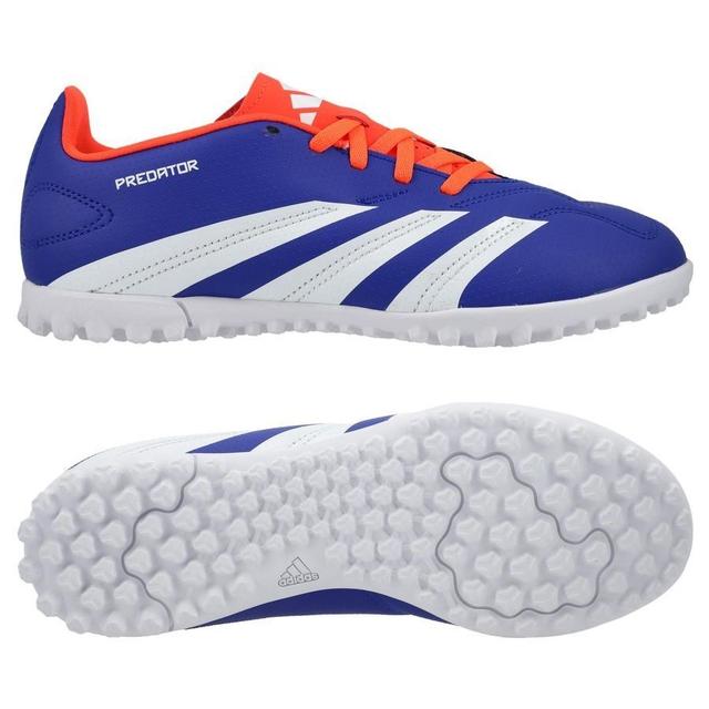 adidas Predator Club Tf Advancement - Lucid Blue/footwear White/solar Red Kids - Turf (Tf), size 29 on Productcaster.