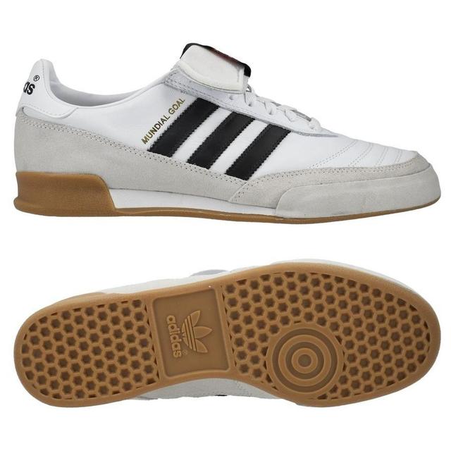 adidas Mundial Goal In - Wit/zwart/goud - Indoor (Ic), maat 42⅔ on Productcaster.