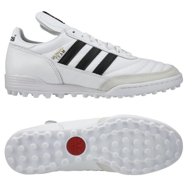 adidas Mundial Team Tf - Footwear White/core Black/gold Metallic - Turf (Tf), size 42 on Productcaster.