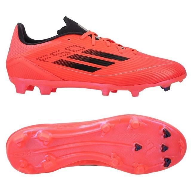 adidas F50 League Fg/ag Vivid Horizon - Turbo/aurora Black/platin Metallic, size 40 on Productcaster.