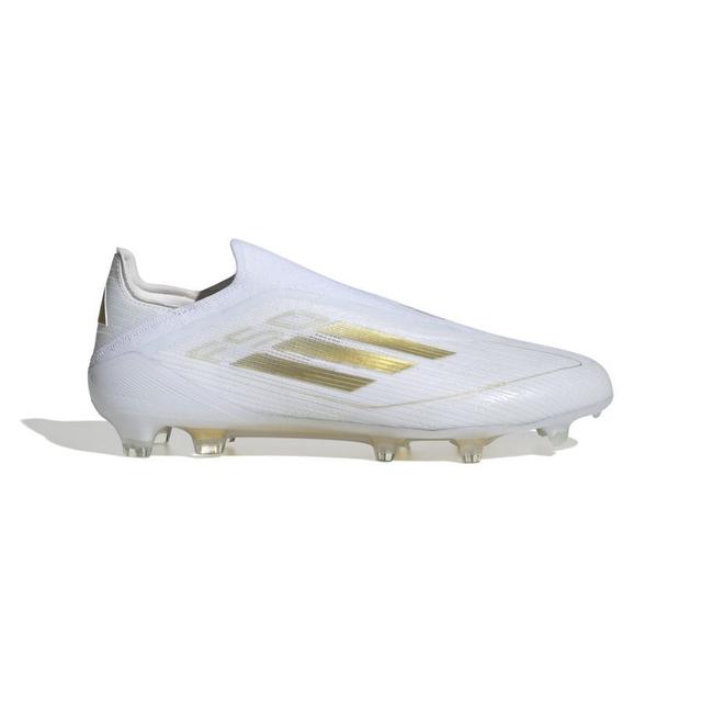 adidas F50 Elite Laceless FG Day Spark - Weiß/Gold/Weiß - ['Rasen (FG)'], Größe 42⅔ on Productcaster.