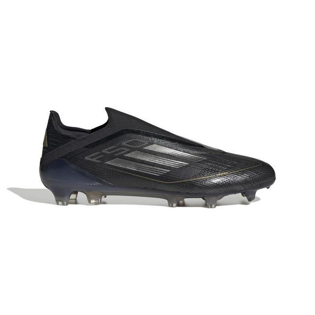 adidas F50 Elite Laceless FG Dark Spark - Sort/Sølv/Gull FORHÅNDSBESTILLING - ['Gress (FG)'], størrelse 46⅔ on Productcaster.