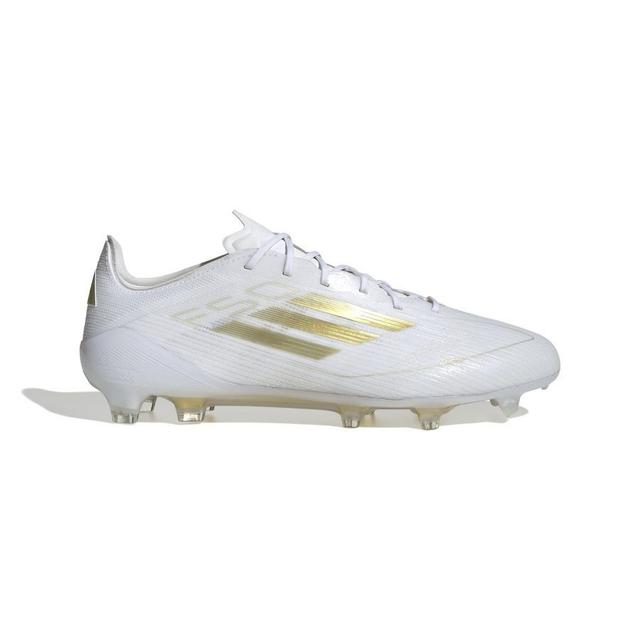 adidas F50 Elite Fg Day Spark - Vit/guld/vit - ['Gräs (Fg)'], storlek 36⅔ on Productcaster.