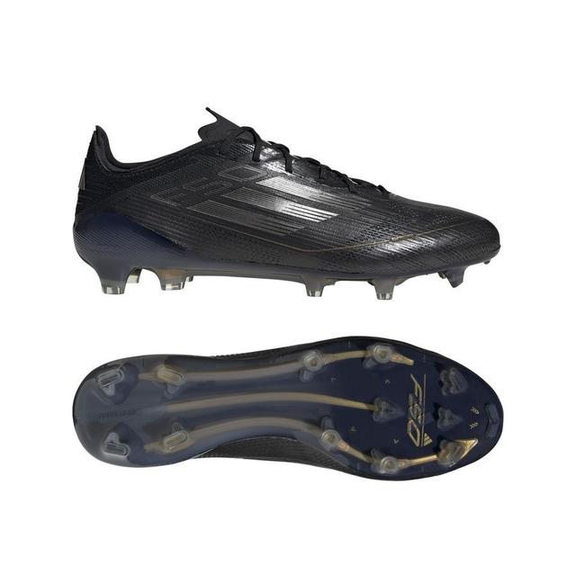 adidas F50 Elite Fg Dark Spark - Core Black/iron Metal/gold Metallic, size 48 on Productcaster.