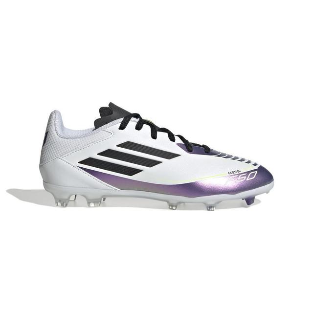 adidas F50 Messi League Fg/ag Triunfo Estelar - Valkoinen/musta/violetti Lapset, koko 36 on Productcaster.