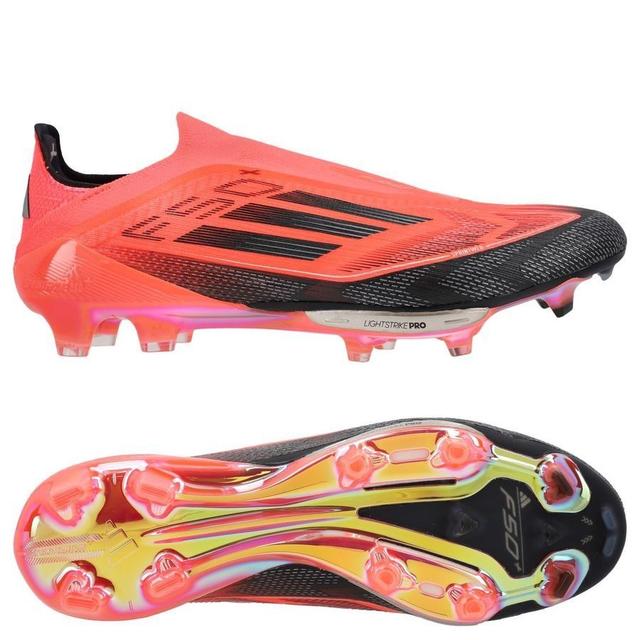 adidas F50 + FG Vivid Horizon - Turbo/Aurora Black/Platin Metallic - Grass (FG), size 48⅔ on Productcaster.