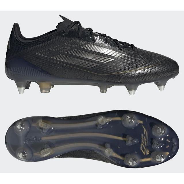 adidas F50 Elite Sg Dark Spark - Core Black/iron Metal/gold Metallic - Soft Ground (Sg), size 41⅓ on Productcaster.