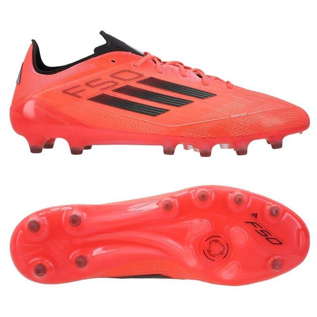 adidas F50 Elite Ag Vivid Horizon - Turbo/aurora Black/platin Metallic - Artificial Grass (Ag), size 48 on Productcaster.