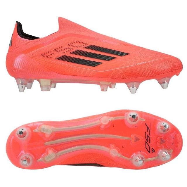 adidas F50 Elite Laceless Sg Vivid Horizon - Turbo/aurora Black/platin Metallic - Soft Ground (Sg), size 40 on Productcaster.