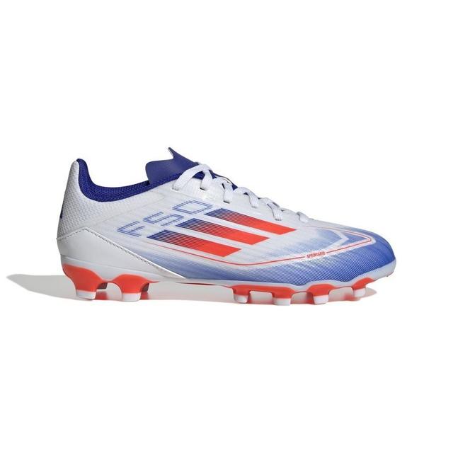 adidas F50 League Mg Advancement - Footwear White/solar Red/lucid Blue Kids, size 28½ on Productcaster.