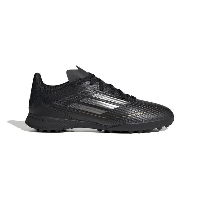 adidas F50 League Tf Dark Spark - Core Black/iron Metal/gold Metallic Kids, size 31 on Productcaster.