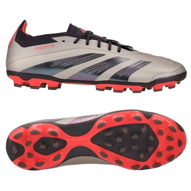 adidas Predator Elite 2g/3g Ag Vivid Horizon - Platin Metallic/aurora Black/turbo - Artificial Grass (Ag), size 42⅔ on Productcaster.