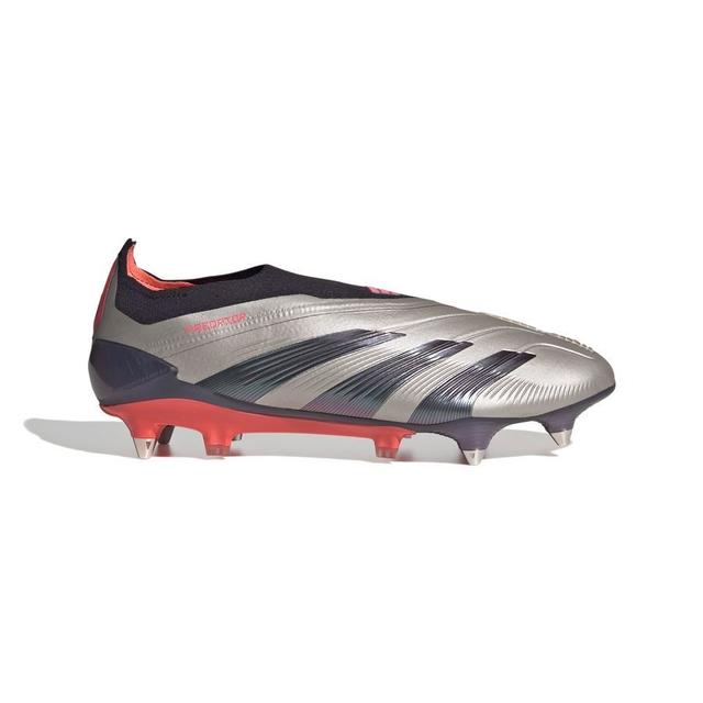 adidas Predator Elite Laceless Sg Vivid Horizon - Platin Metallic/aurora Black/turbo - Soft Ground (Sg), size 44⅔ on Productcaster.